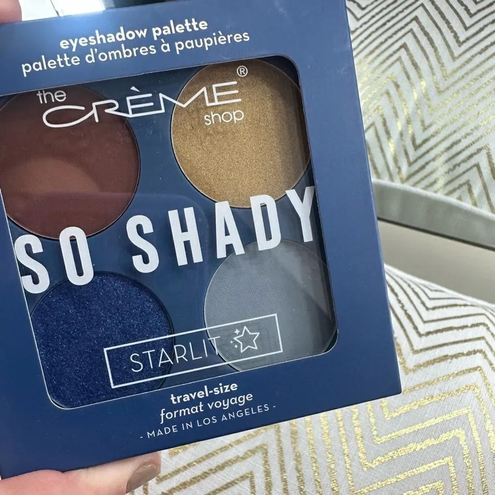 The Crème Shop So Shady Starlit Eyeshadow Palette New
